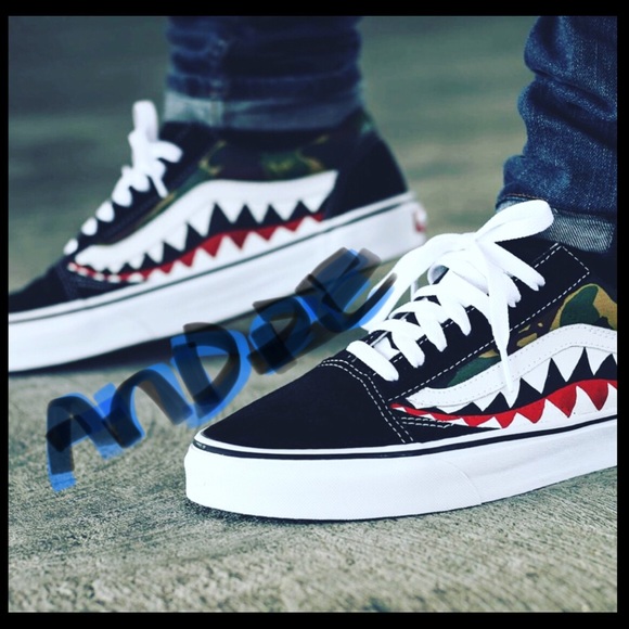 bape vans cheap